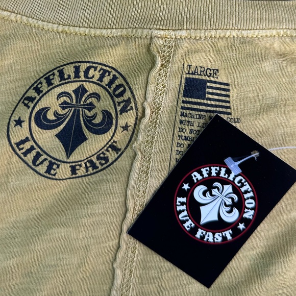 Affliction Men's Short Sleeve Graphic T-shirt -Size: 2XL/3XL- NWT - Picture 10 of 11